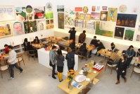 hi小店迎蛇年首展 40位藝術(shù)家繽紛滿墻,羅敏文,董帥,高源,孟憲旸,彌生,施美嫻,忻洛汀,陳正乾,崔君,崔君