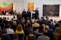 倫敦六月當代拍賣 巴斯奎特、培根風頭不減,張曉剛,Peter Doig,彼得?多依格,趙無極,Hurvin Anderson,Jean-Michel Basquiat,Francis Bacon,Thomas Struth,Andreas Gursky,Lucio Fontana