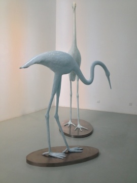 浮墻走音 艾米李畫(huà)廊展出于凡新作