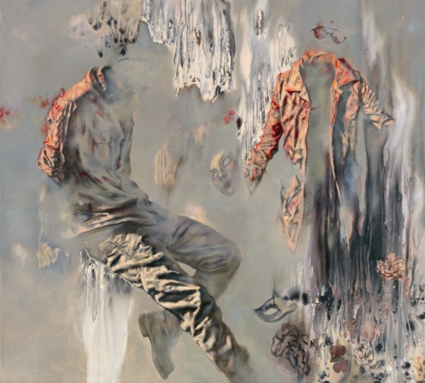 《迷途II》，180x200cm，布面丙烯、油彩，2013年
