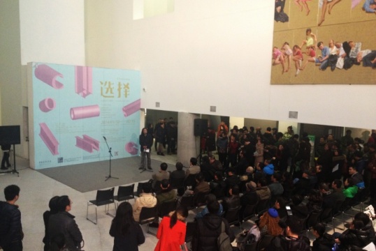 中央美術(shù)學(xué)院造型藝術(shù)年度提名2013——《選擇：央美的六個(gè)案例》開(kāi)幕現(xiàn)場(chǎng)
