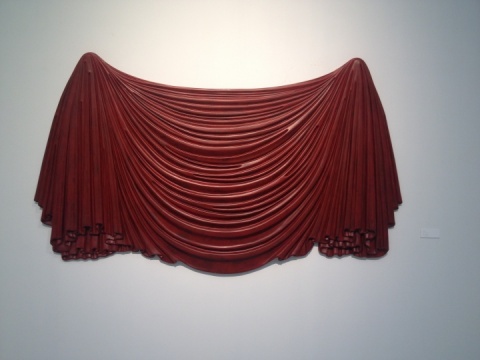 張偉，《赤》，綜合材料，2013
