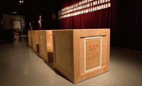 2013 年11 月3 日開(kāi)幕的首屆“拍賣雙年展”，陳彧君陳彧凡的參展作品《包裝作品》是4 個(gè)木質(zhì)包裝箱，只有其中一個(gè)木箱中有成型的雕塑作品，另外3 個(gè)箱子在買(mǎi)家開(kāi)箱后切去木箱一角，木箱成為作品本身。

