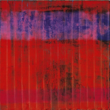 哈德?里希特，《WAND (WALL)》，布面油畫，240×240cm，1932，圖片來源：Sotheby's
