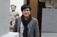“飛機客”呂澎要緊的二三事,張曉剛,呂澎,黃專