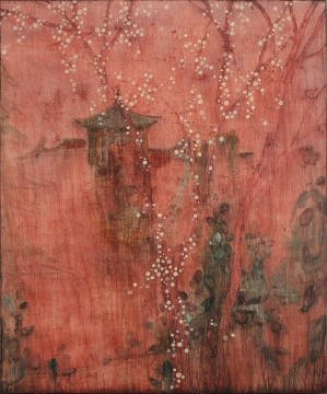 NUOART，王亞彬作品《綠珠亭》
