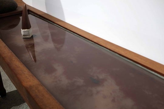 蘇阿香 《水墨暢想Ⅲ》 80x300x70cm 綜合媒介   2012
