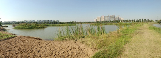規(guī)劃中的中法藝術(shù)公園園區(qū)
