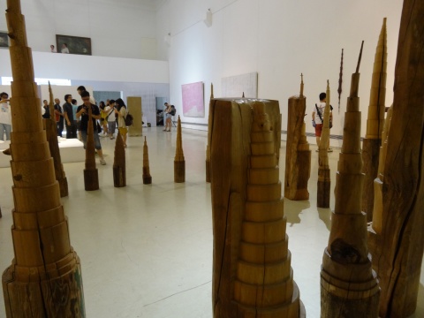 由于作品協(xié)調(diào)的很好，展覽的可觀性非常不錯(cuò)
