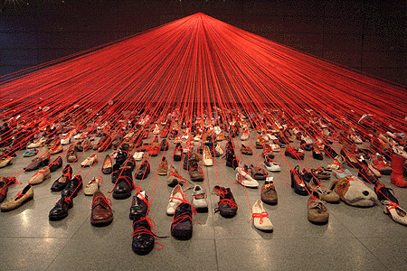 鹽田千春大型裝置作品現(xiàn)身賽克勒美術(shù)館 鹽田千春大型裝置作品現(xiàn)身賽克勒美術(shù)館