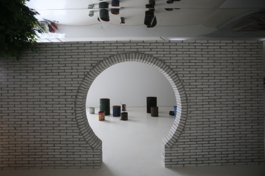 源計劃建筑工作室《美術(shù)館，街市》 建筑介入 2014
