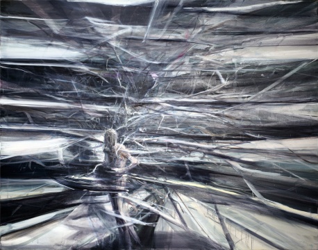 賈藹力 2009年作 《瘋景1號》
賈藹力 2009年作 《瘋景1號》