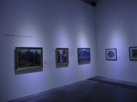 藝典中國還將部分拍品進行了線下展示，包括東北名家書畫、民國政要信札等
