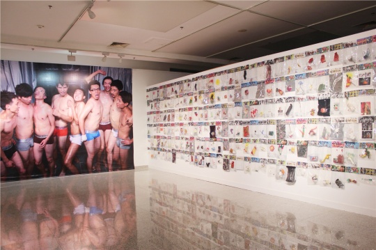 雙飛藝術(shù)中心2014年裝置作品《你中獎(jiǎng)了》，這件作品今年由空間站帶到紐約，據(jù)說(shuō)帥爆了。
