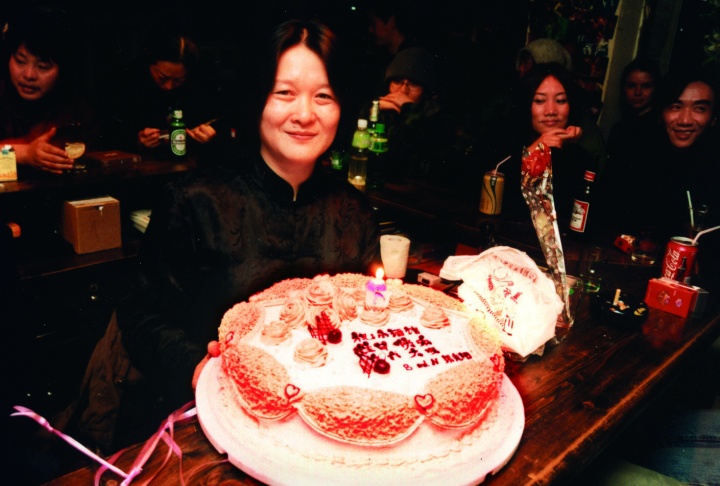 唐姐和小酒館六周年的生日蛋糕
