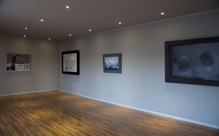 “恍然之間”展覽現(xiàn)場李大治作品
