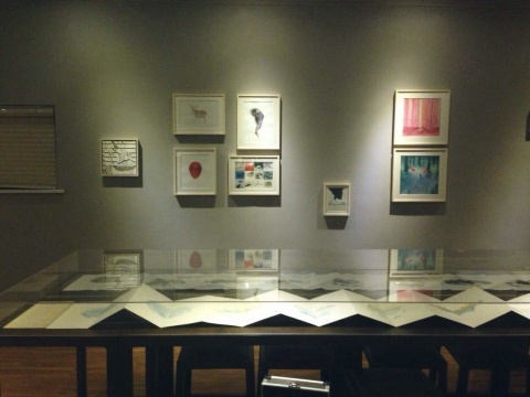 “染紙”展覽現(xiàn)場

