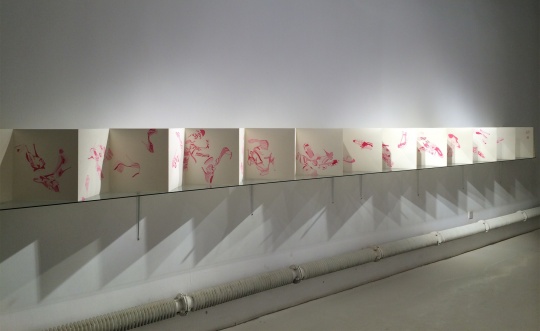《錦繡集》  紙本水墨  38x912cm 2012
