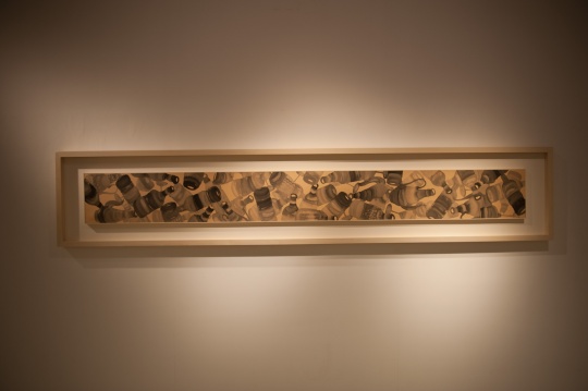 《靜物》  紙本水墨  26x234cm  2007
