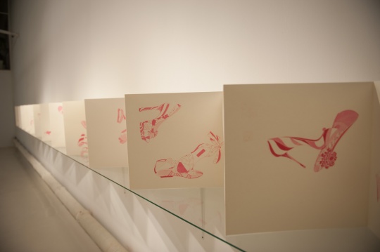 《錦繡集》（局部）  紙本水墨  38x912cm  2012
