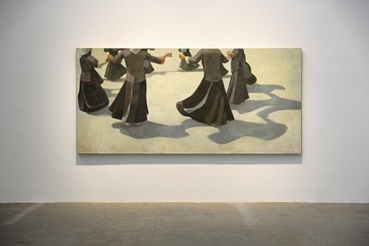 2014年，當代唐人藝術(shù)中心“王音個展”現(xiàn)場
