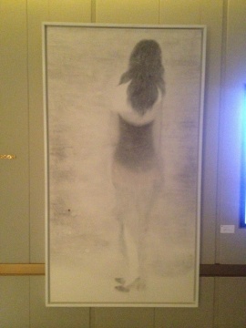 王云云 《幽》 97X180cm 紙上水墨設(shè)色 2011
