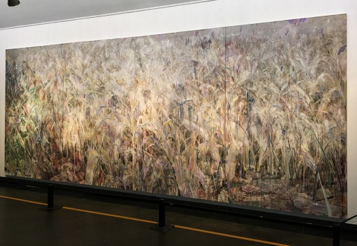 羅奇  《迷草》  250x600cm  布面油畫  2014
