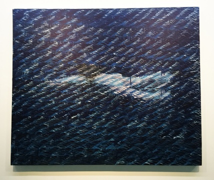 張志鋒  《泳》  布面油畫  170x150cm  2014

