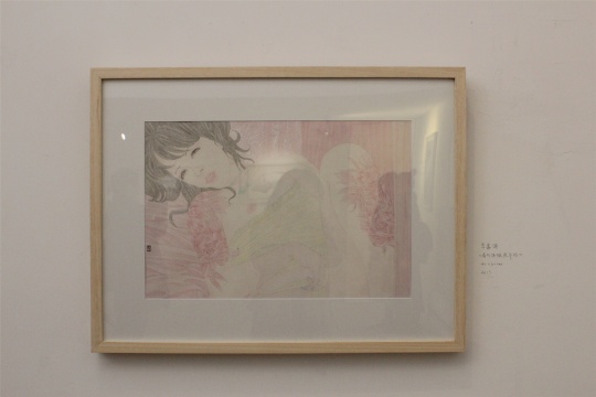 李嘉儒2013年作品《春風(fēng)拂檻露華濃》
