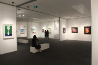 華誼總裁愛繪畫 保利藝術博物館開幕王中軍個展,王中軍