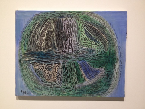 余友涵 《2012.12》 62×79cm 布面丙烯 2012
