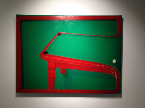 冷廣敏 《模仿》 150×200cm 布面丙烯綜合材料 2015
