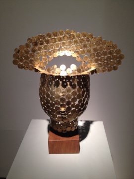 《皇族IV》 41×41×18cm 奧地利先令銅幣 1994
