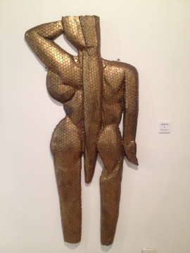 《幣造現(xiàn)代經(jīng)典-馬蒂斯》 189×93×9cm 奧地利先令銅幣 2001
