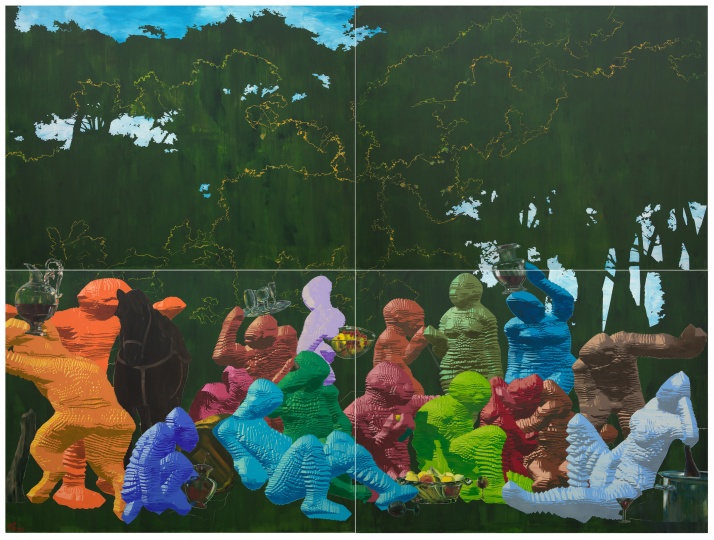 2013年作品《星期天的野餐》 圖片版權(quán)所有：阿拉里奧畫廊及藝術(shù)家
