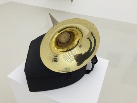 韓五洲作品《居家旅行》、《沉默者的獎杯》

