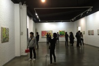 陳亮在橋舍匯報十余年抽象繪畫探索,周愛民,陳亮