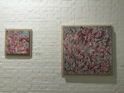 2012年油畫作品《無題808》
