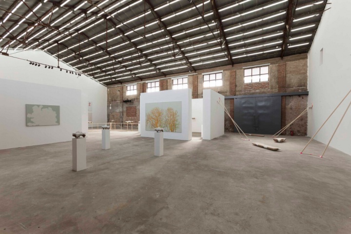 2015年3月，張暉、柄澤健介雙個展展覽現(xiàn)場
