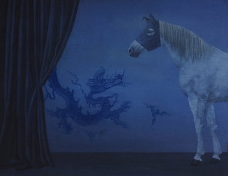 徐累 《龍馬精神》 65x84cm 紙本設色
