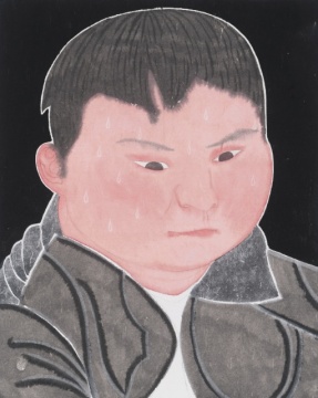 劉琦 《杯酒人生》 69x55cm 紙本設色 2015
