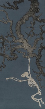 譚軍 《彼岸》 95x225cm  紙本設色  2013
