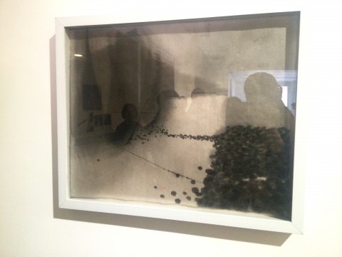 沈勤《水田（1）》水墨設(shè)色紙本 51×64cm 2014
