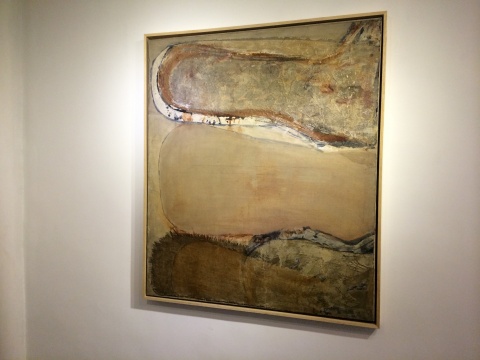 孟祿丁《綜合材料》140×120cm 1988