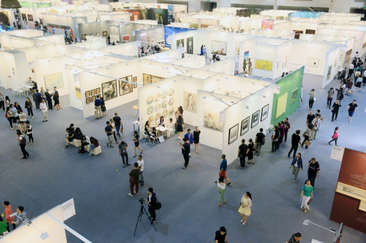 2015“藝術北京”俯視圖

