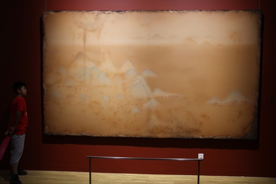 《淺洚》 210×360cm 布面油畫 2014

