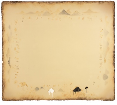 《出山》 222×252cm 布面油畫 2015
