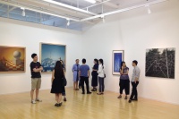 青年藝術100合作《藝術財經》延續(xù)至線下展覽,李明,馮一塵,蒙志剛,馮一塵,遲群,宋繼瑞