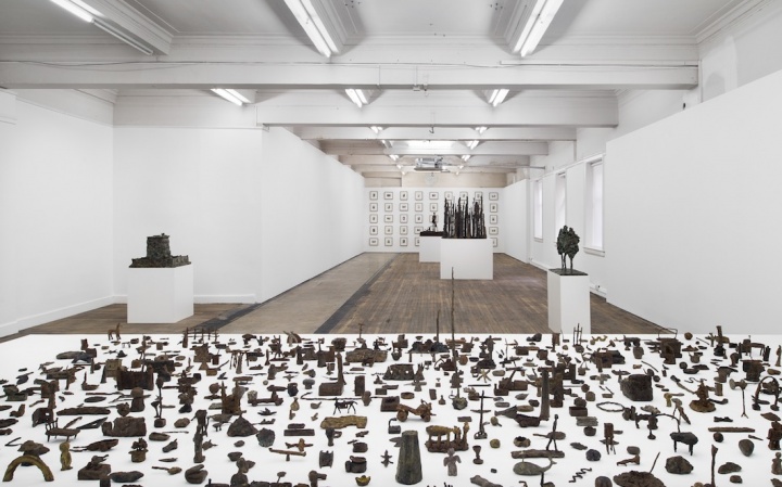 2014年歐陽春個(gè)展 “渣滓”  現(xiàn)場
