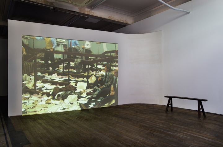 2015年3月，群展“The Bank Show, VIve le Capital”現(xiàn)場
